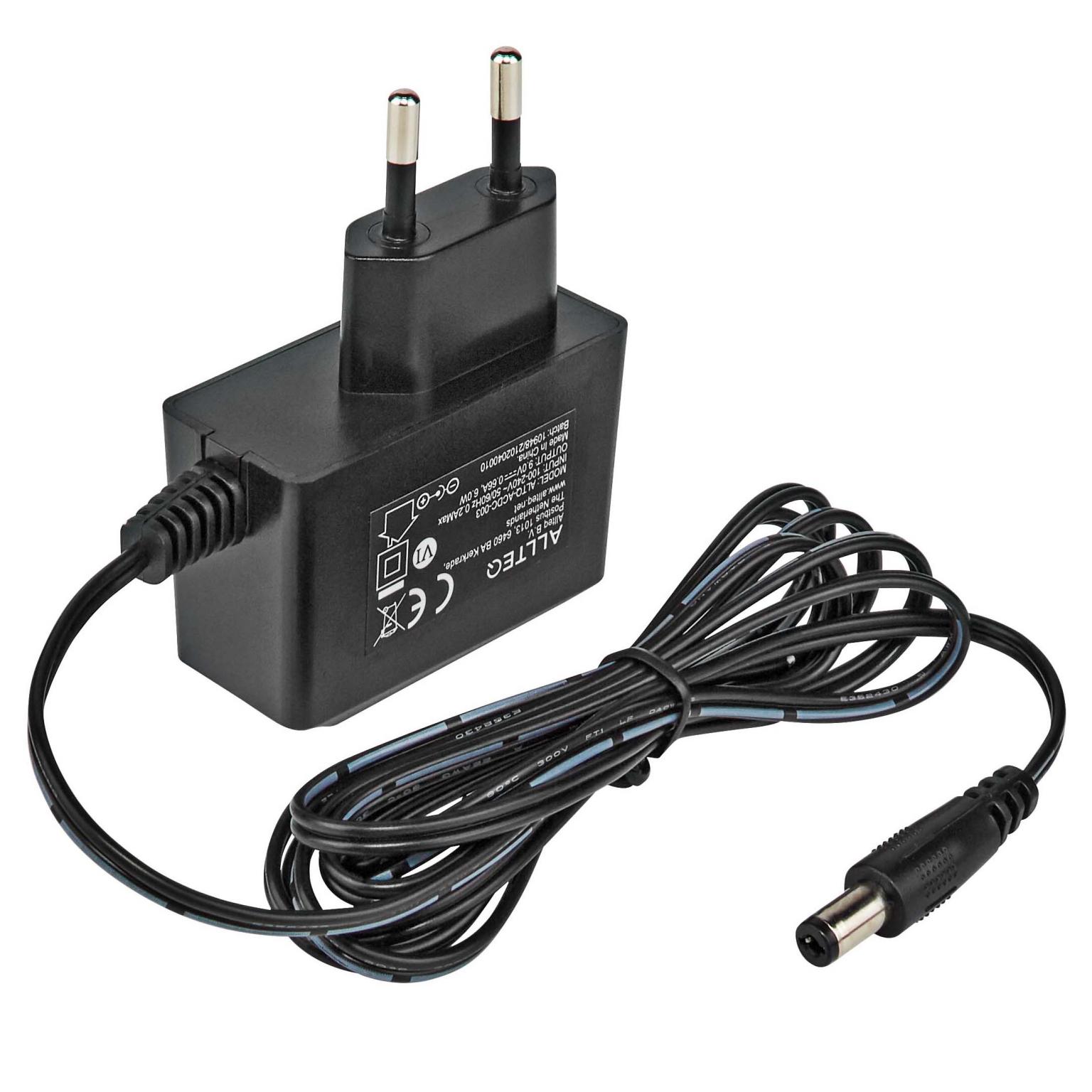 Adaptateur secteur EU 9V 1A 0.5A 1.8A avec câble ... - Alibaba